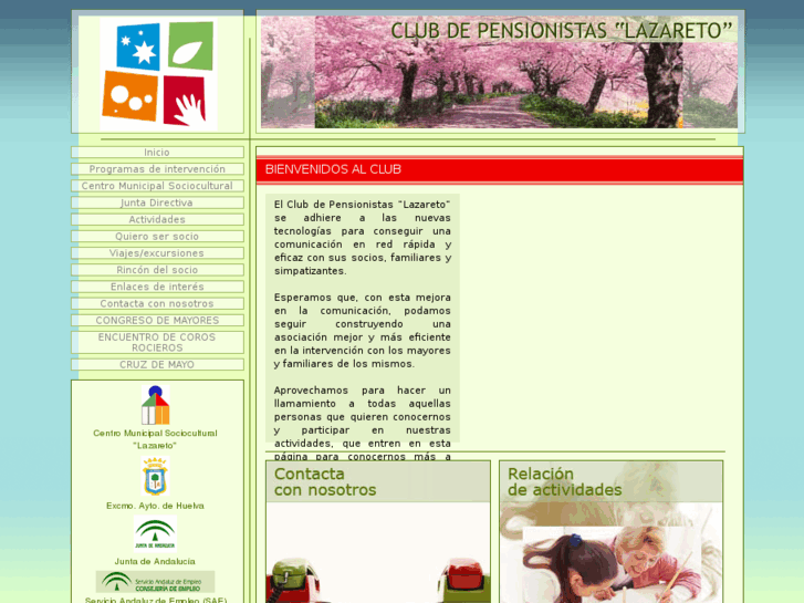 www.clubpensionistaslazareto.com