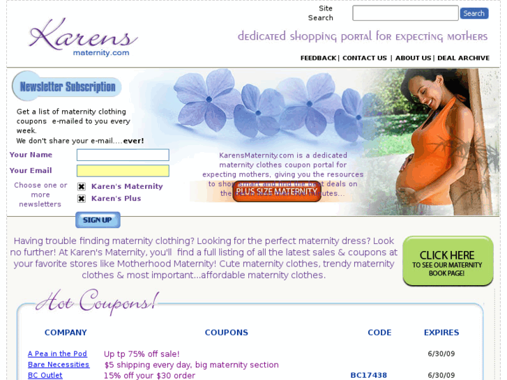 www.karensmaternity.com