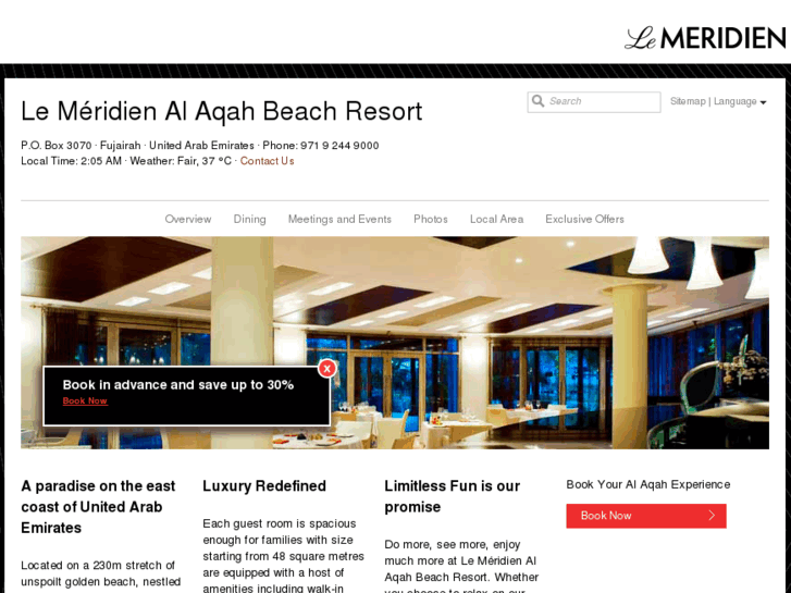 www.lemeridien-alaqahbeach.com