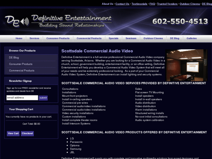 www.scottsdalecommercialaudiovideo.com