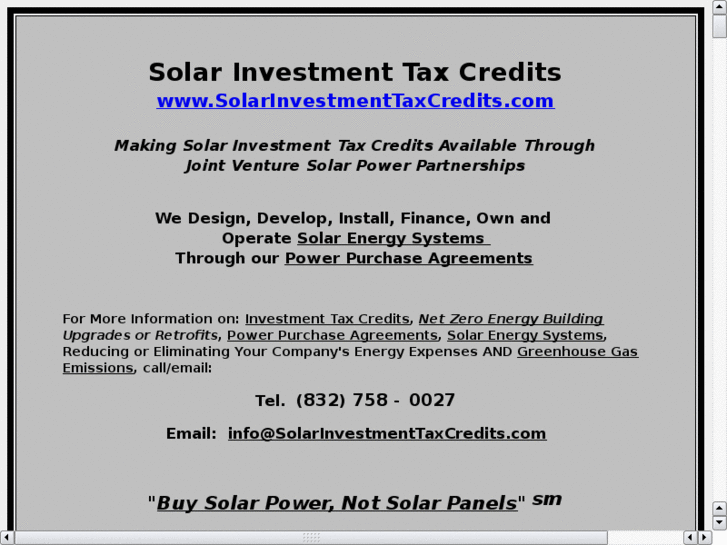 www.solarinvestmenttaxcredit.com