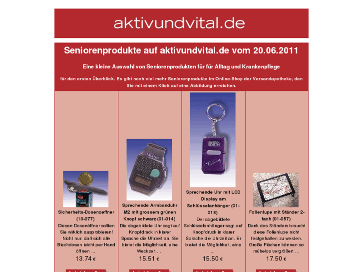 www.aktivundvital.de