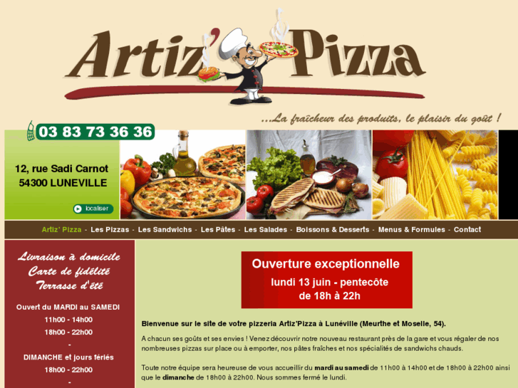 www.artiz-pizza.com