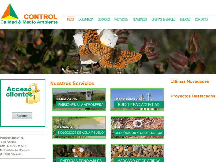 www.controldecalidadymedioambiente.com