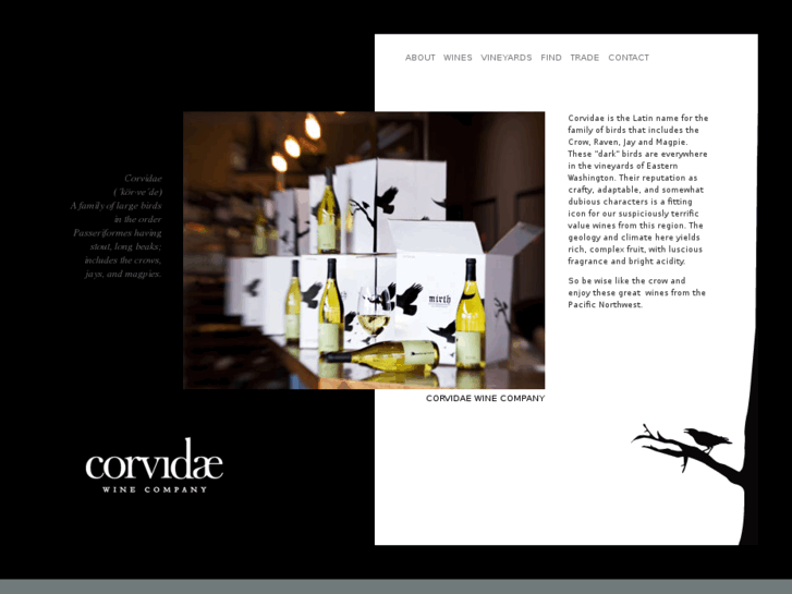 www.corvidaewines.com