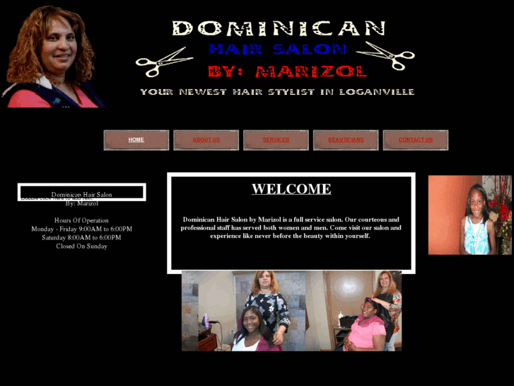 www.dominicanhairsalonbymarizol.com