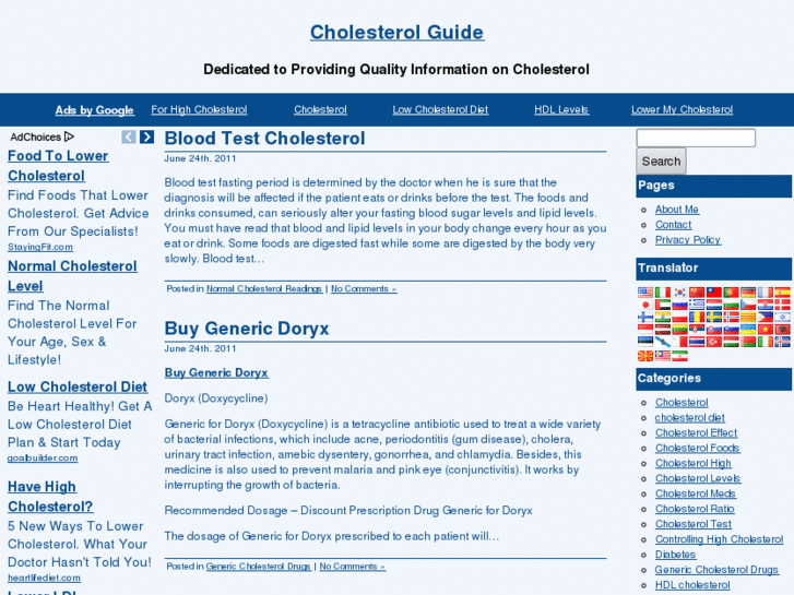 www.focusincholesterol.com