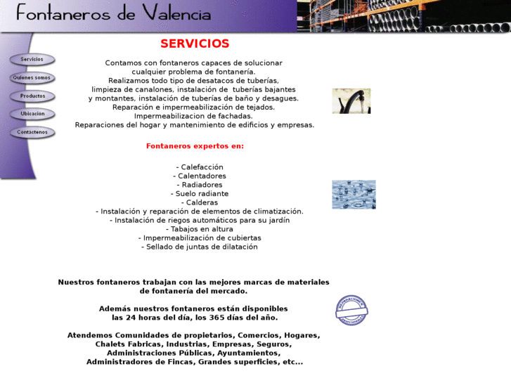 www.fontanerosdevalencia.es