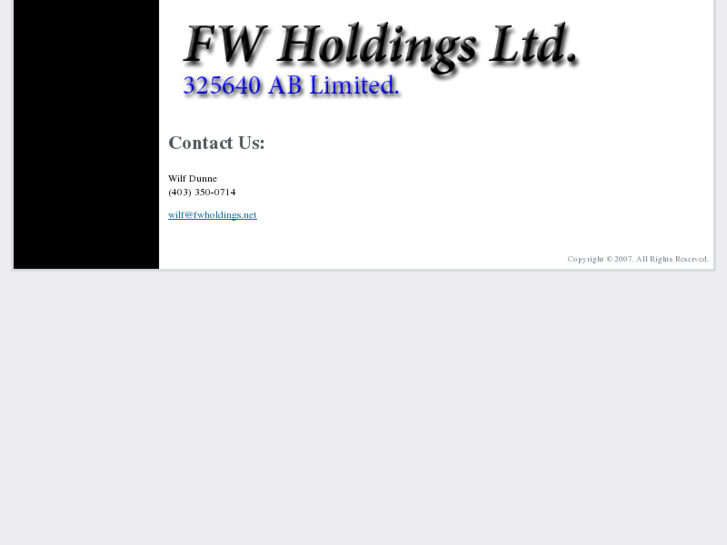 www.fwholdings.net