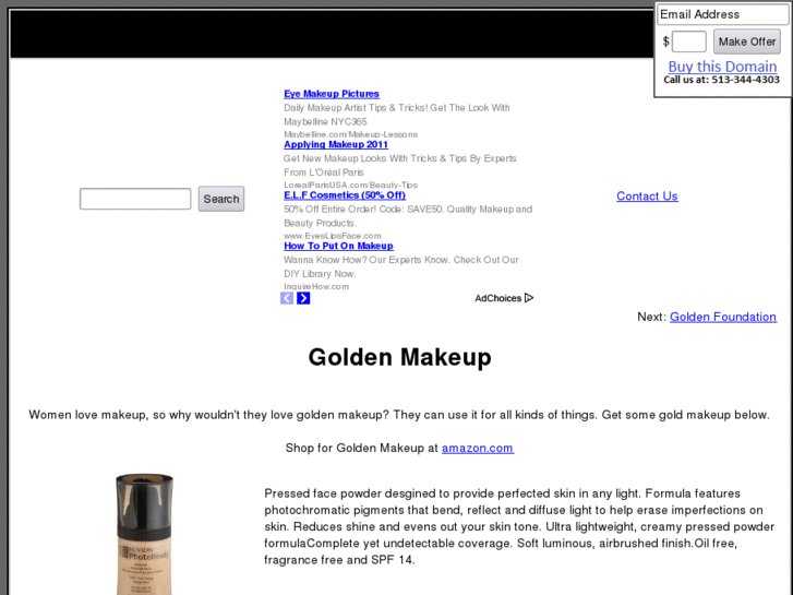 www.goldenmakeup.com