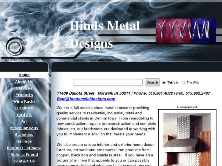 www.hindsmetaldesigns.com