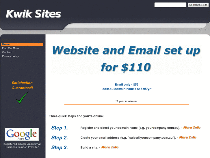 www.kwiksites.com.au