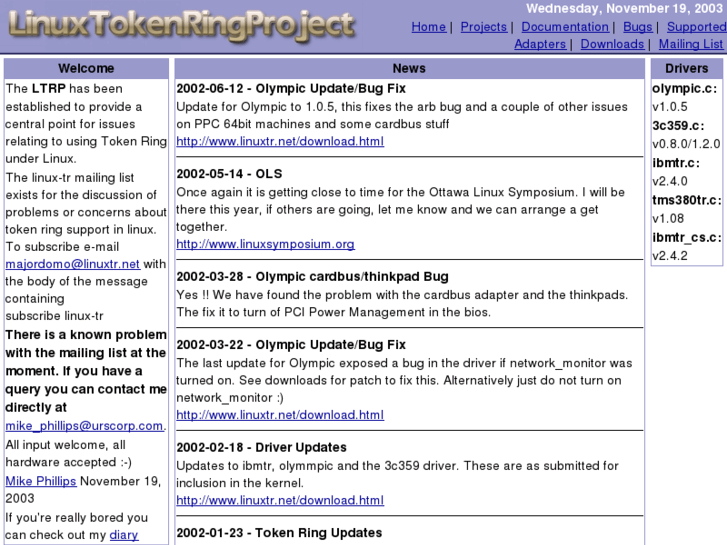 www.linuxtr.net