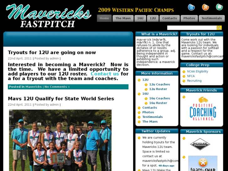 www.mavericksfastpitch.com