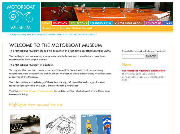 www.motorboatmuseum.org.uk