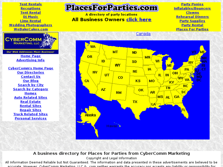 www.placesforparties.com