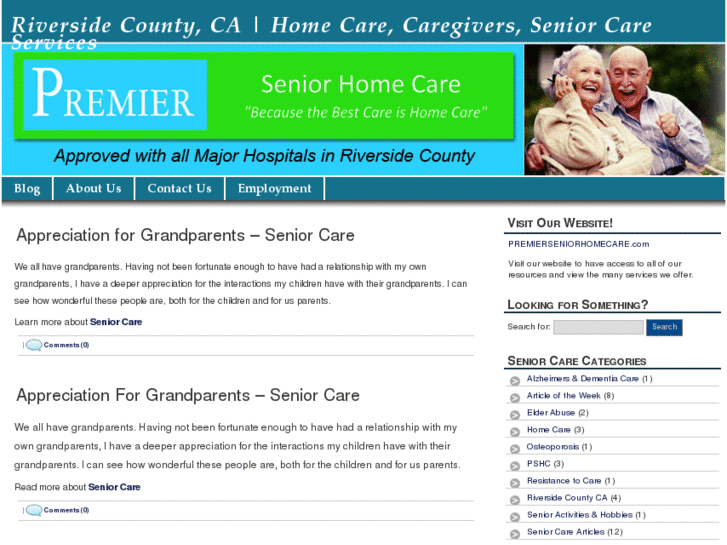 www.premierseniorhomecare.biz