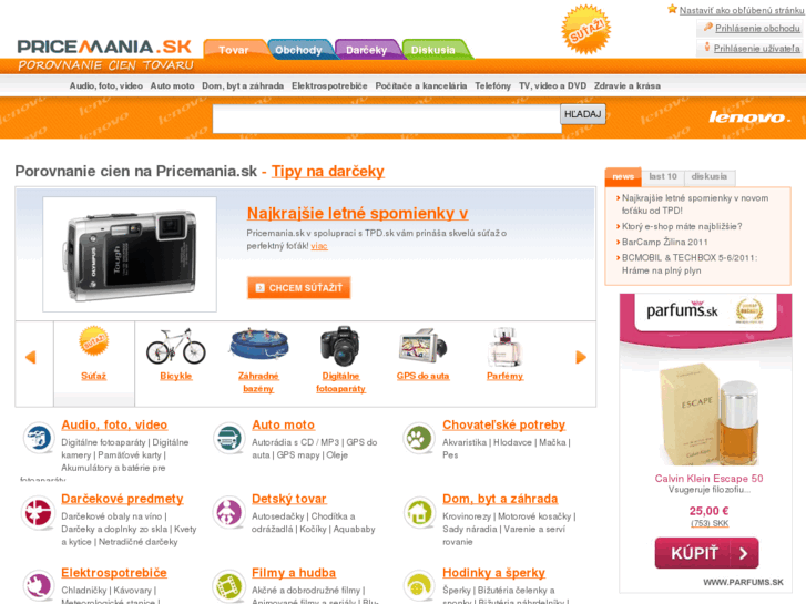 www.pricemania.sk