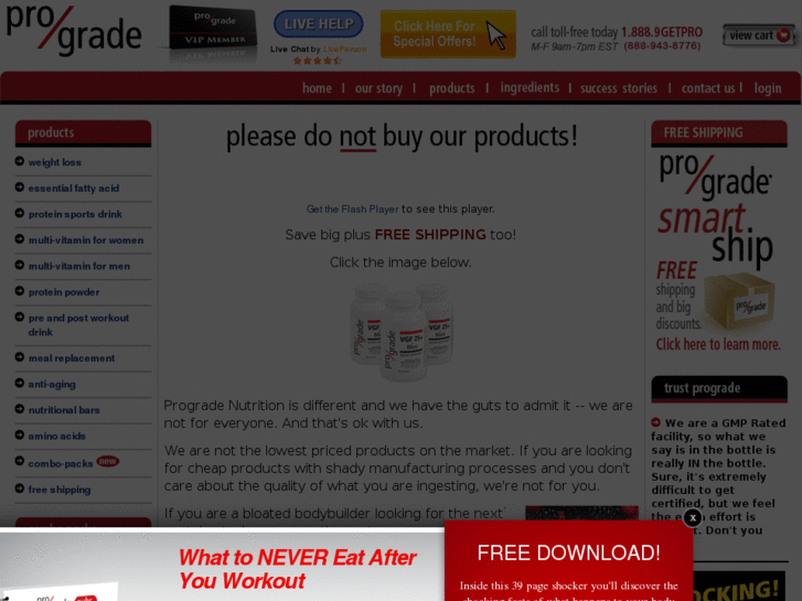 www.progradesupplements.net