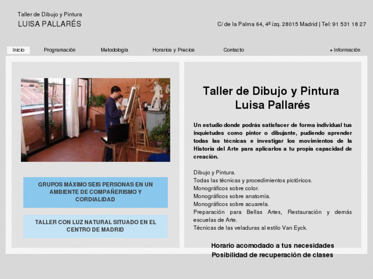 www.tallerluisapallares.es