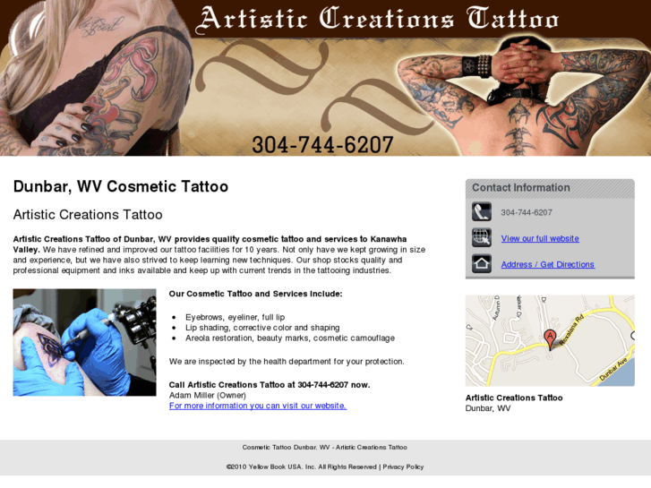 www.artisticcreationstattooandpermanentcosmetics.com