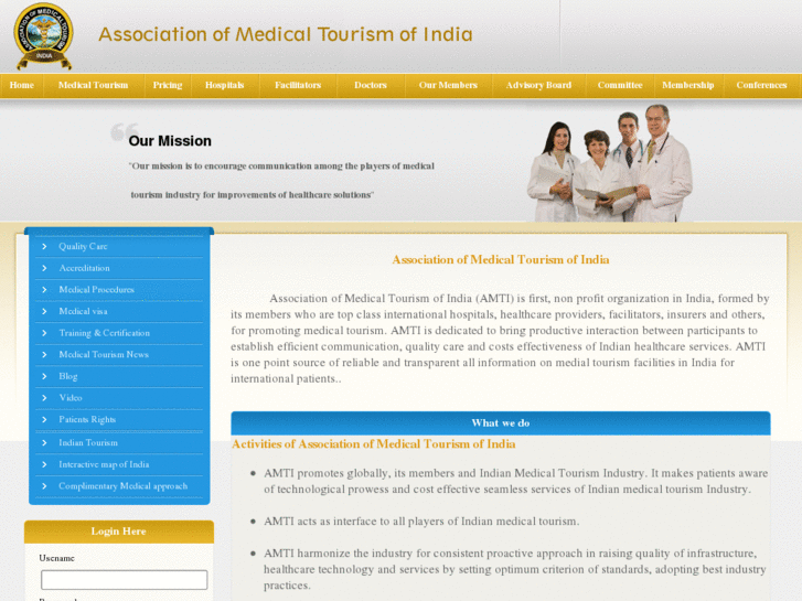 www.associationofmedicaltourismofindia.com