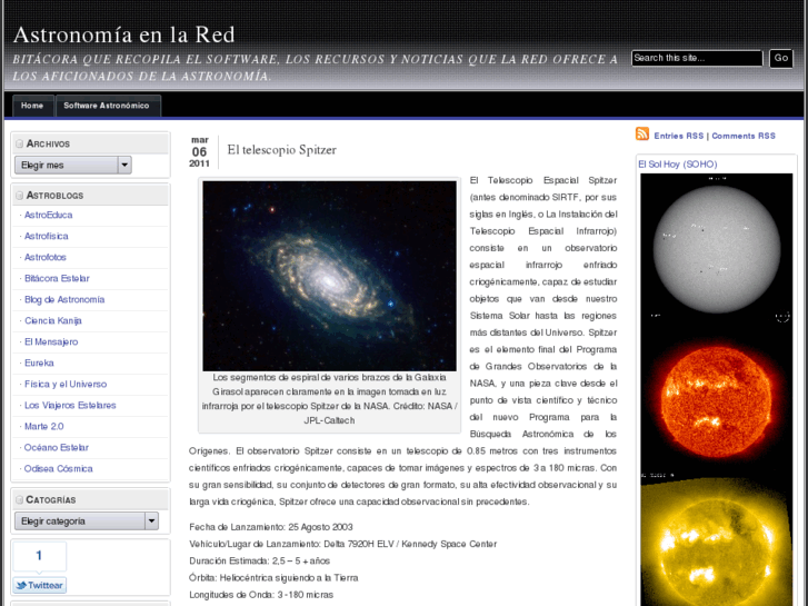 www.astronomiaenlared.net