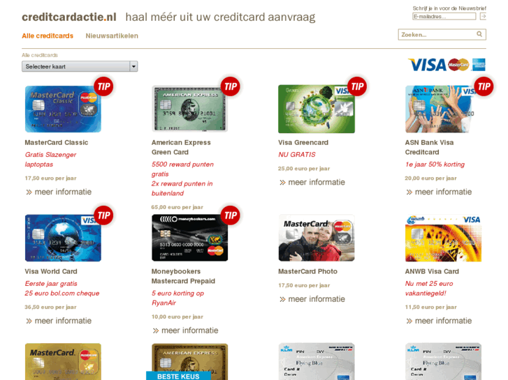 www.creditcardactie.nl