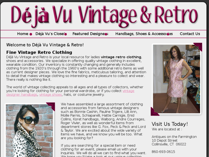 www.dejavuvintageapparel.com