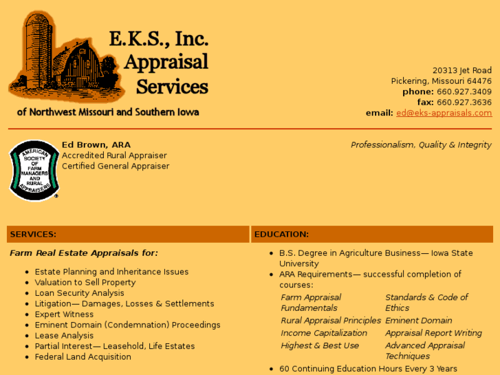 www.eks-appraisals.com