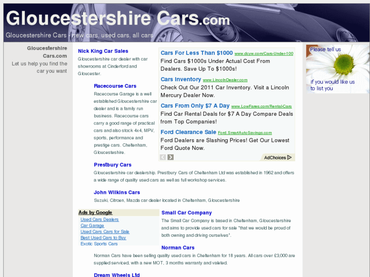 www.gloucestershirecars.com