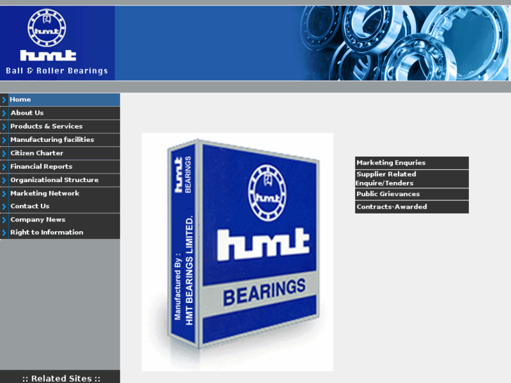 www.hmtbearings.co.in