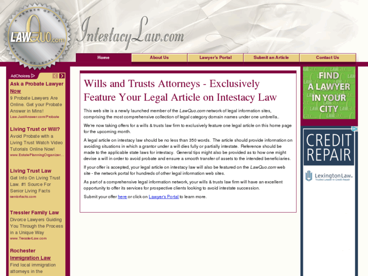 www.intestacylaw.com