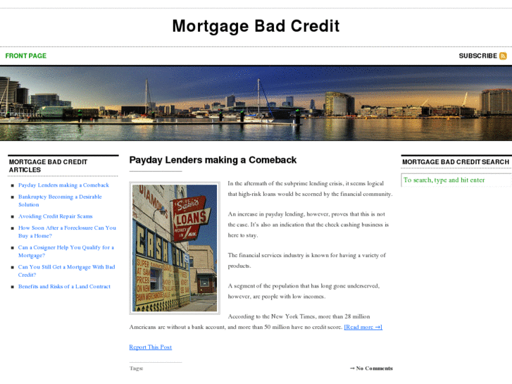 www.mortgagebadcredit.org