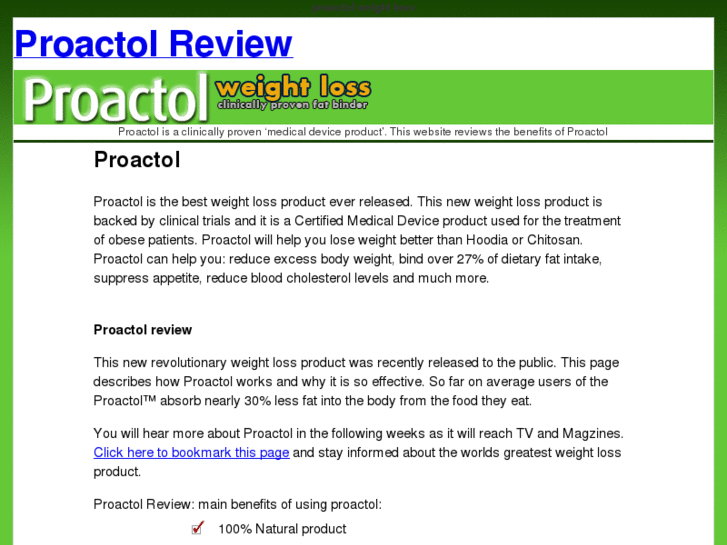 www.proactolreview.info