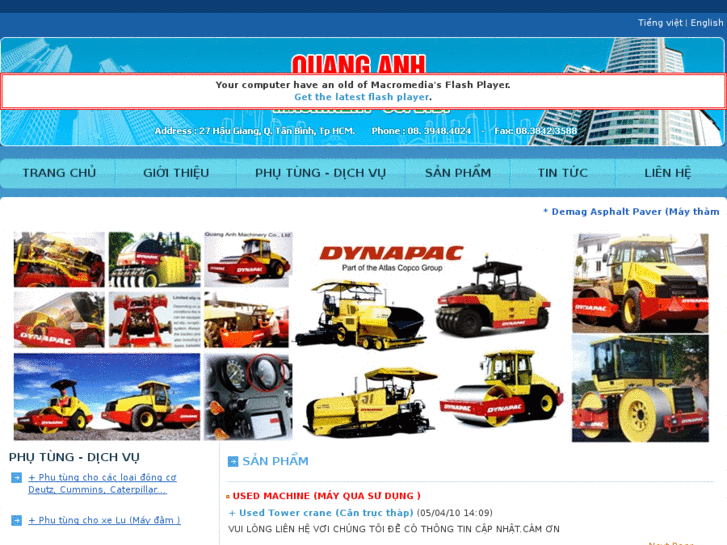 www.quanganhmachinery.com