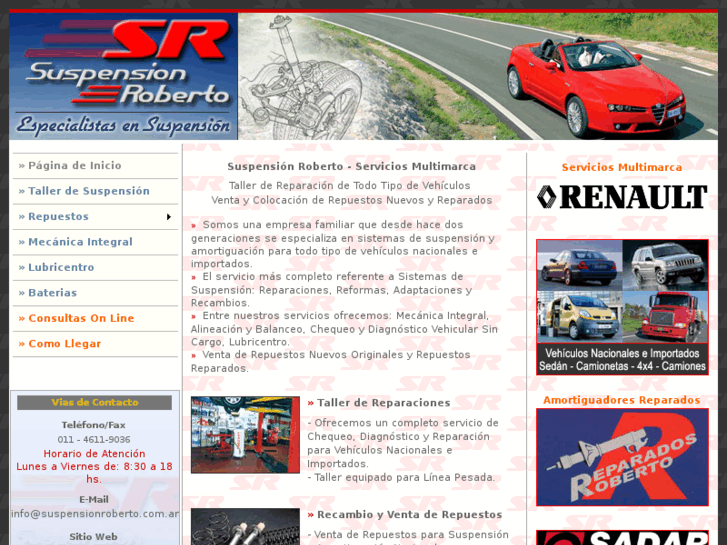 www.suspensionroberto.com.ar