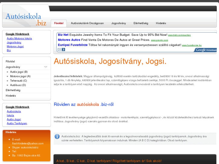 www.autosiskola.biz