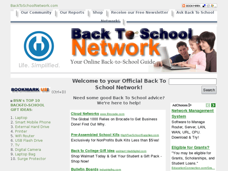 www.backtoschoolnetwork.com