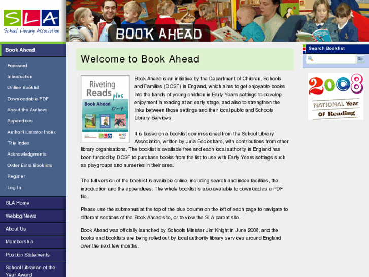 www.bookahead.org.uk