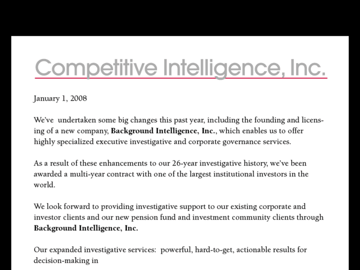www.competitiveintelligence.org