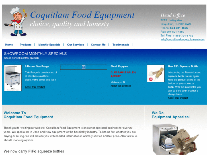 www.coquitlamfoodequipment.com