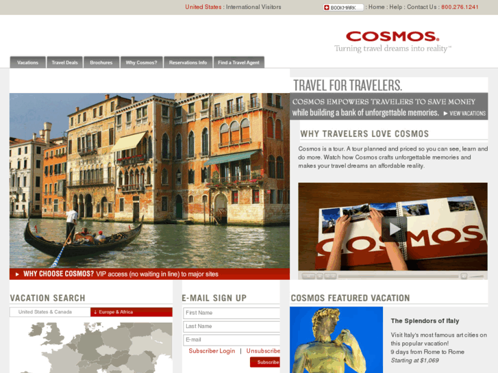 www.cosmostours.net