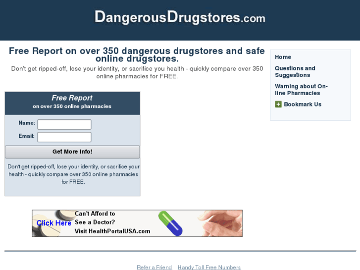 www.dangerousdrugstores.com