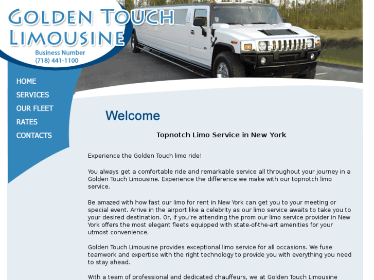 www.goldentouchlimousine.net