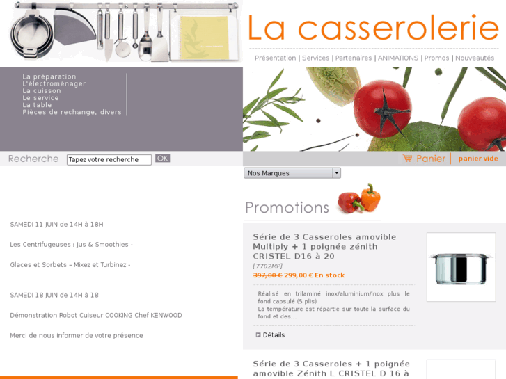 www.lacasserolerie.com