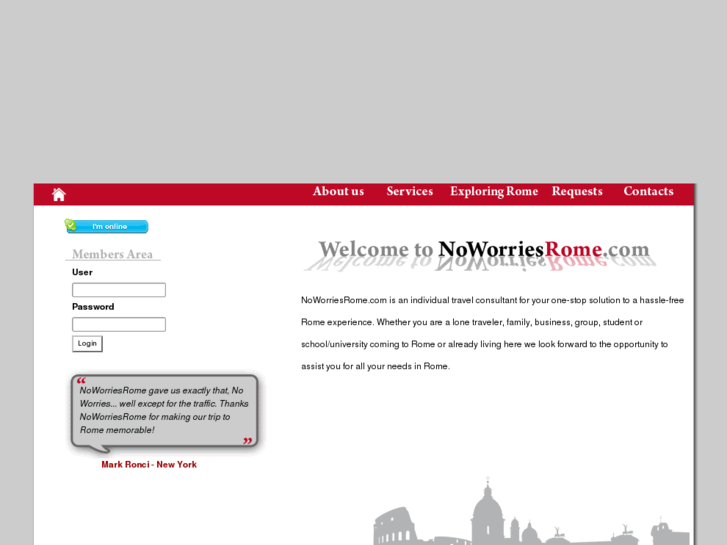 www.noworriesrome.com