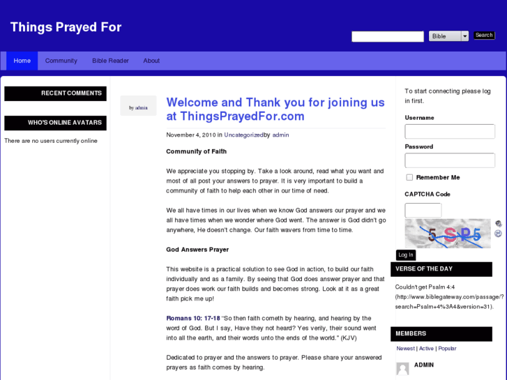 www.thingsprayedfor.com