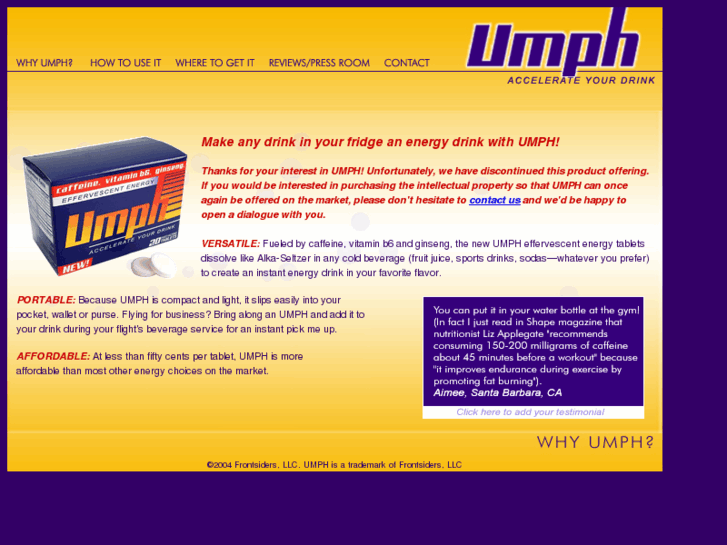 www.try-umph.com