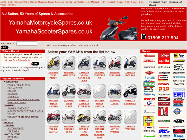 www.yamahascooterspares.co.uk